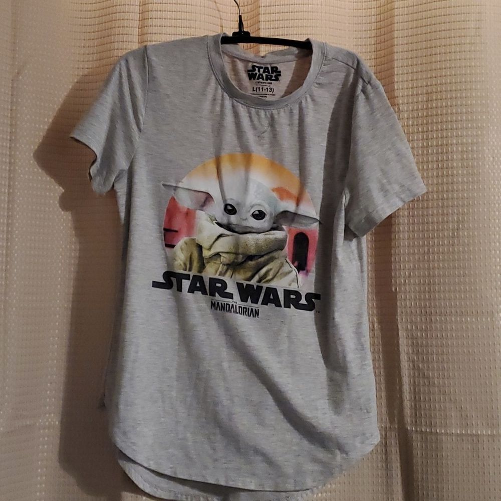 Star war  kid L 11-13 short sleeve shirt